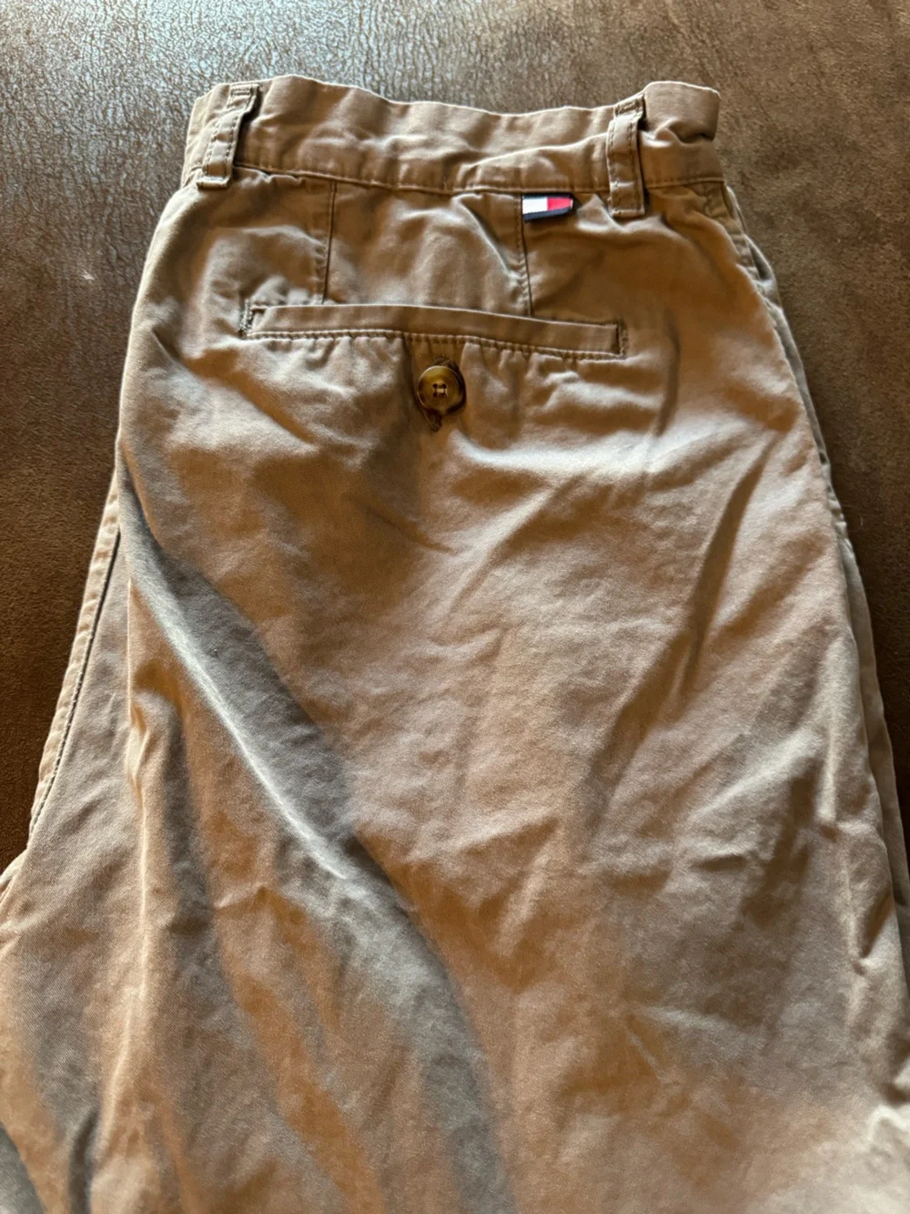 Tommy Hilfiger Men's Khaki Chinos in Light Brown Sz 34-Like New!